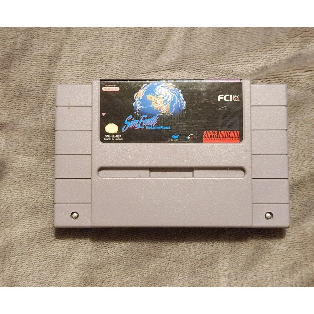 SimEarth: The Living Planet (Super Nintendo Entertainment System, 1992)